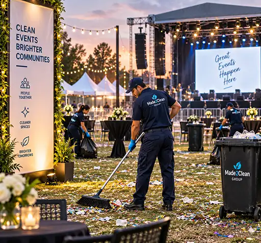 Event & venue cleaning
