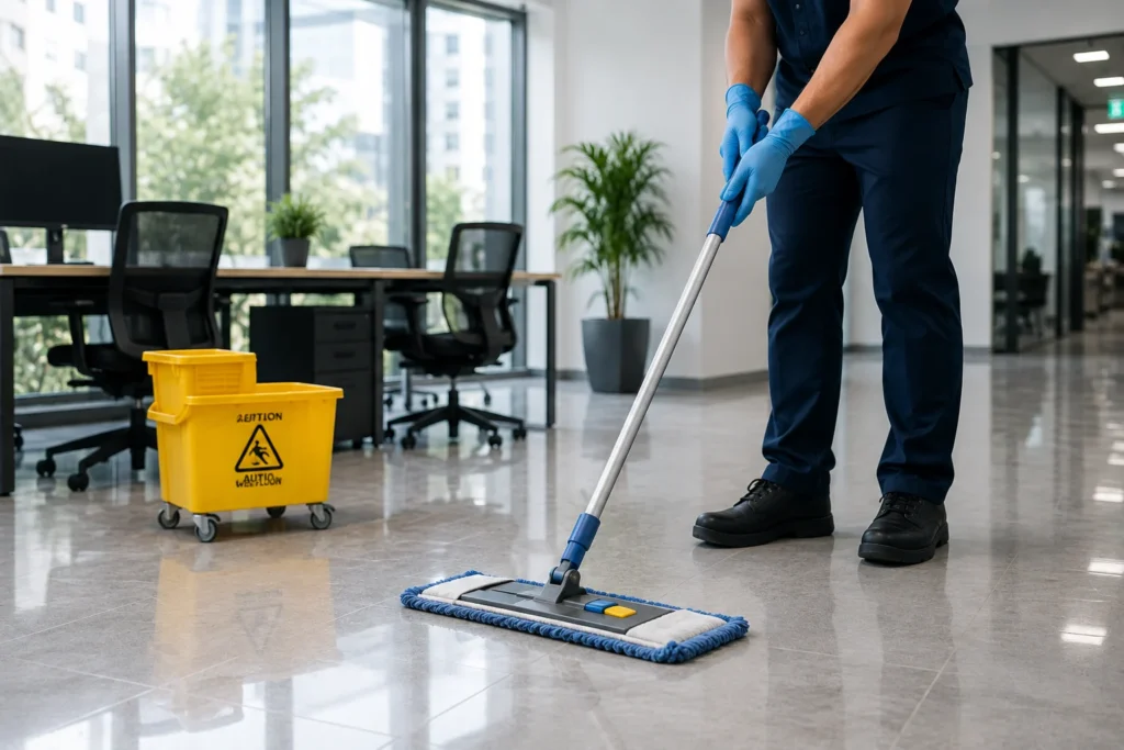 Floor vacuuming & mopping