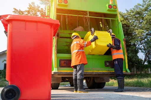 Made2Clean team removing rubbish from a Melbourne property